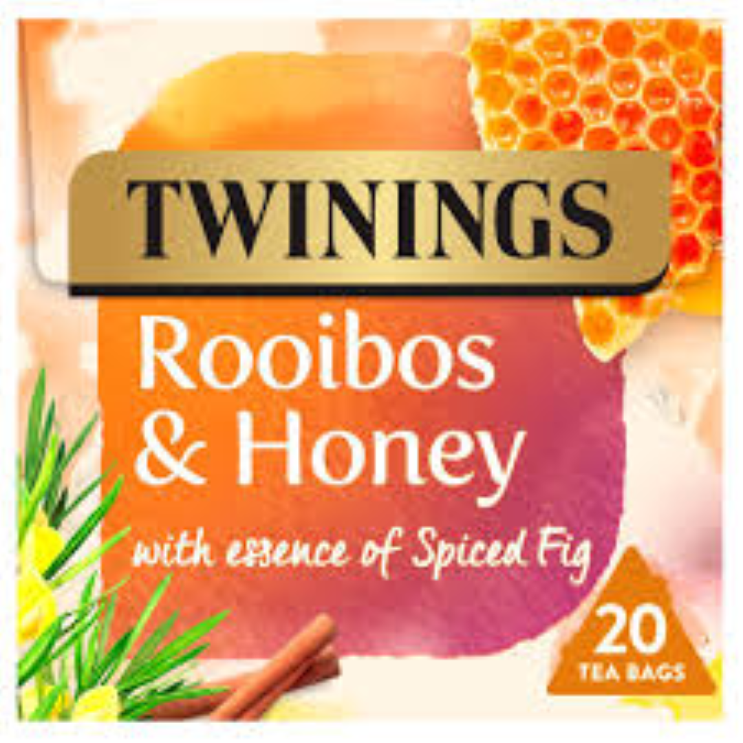 TWININGS ROOIBOS N HONEY 36G
